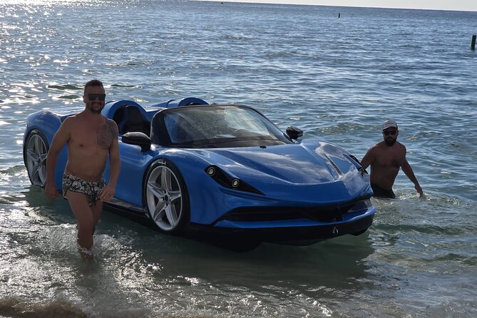 Grand Cayman Exotic Jet Car Experience in 7 Mile Beach - Thirty minutes across the Seven Mile Beach water