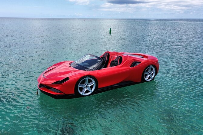 Grand Cayman Exotic Jet Car Experience in 7 Mile Beach - The safety briefing and getting comfortable