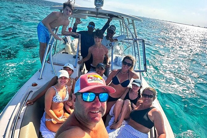 Private Charter 28ft Grady White. Stingrays, Snorkeling, Starfish - Choosing the final stop: reef or Starfish Point
