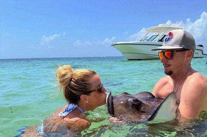 Private Charter for Stingray city - Snorkeling over reefs and among local fish