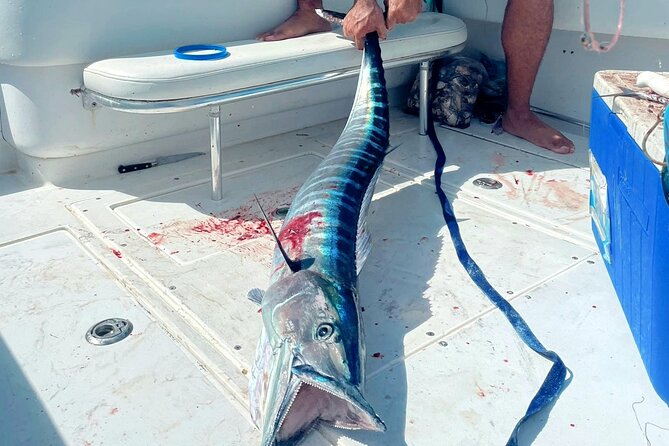 Private Deep Sea Fishing Experience in Grand Cayman - Leaving Camana Bay before the heat