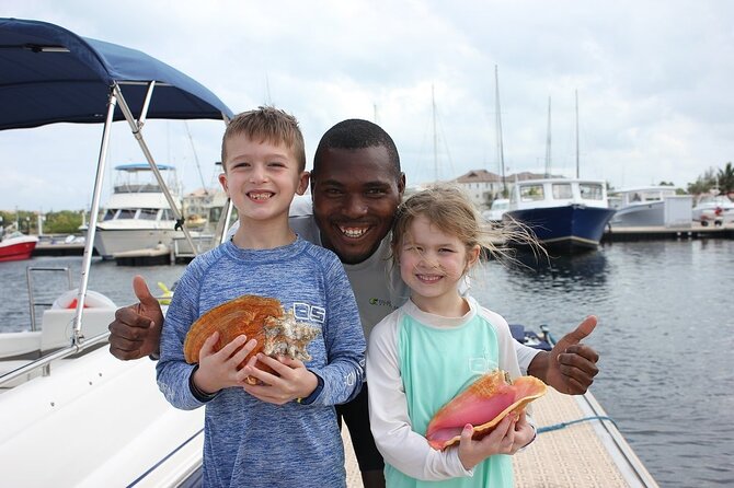 Private Half Day Stingray City, Snorkeling and Starfish Beach Tour - The boat, drinks, and transport