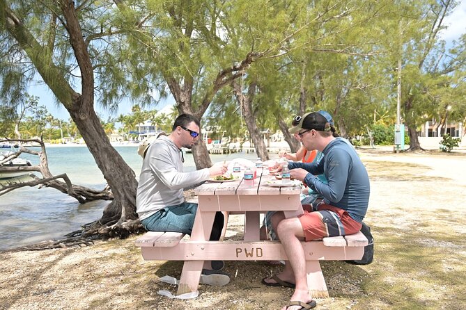 Stingray City and Snorkel Tour With Lunch - Lunch on shore, with a few rough edges
